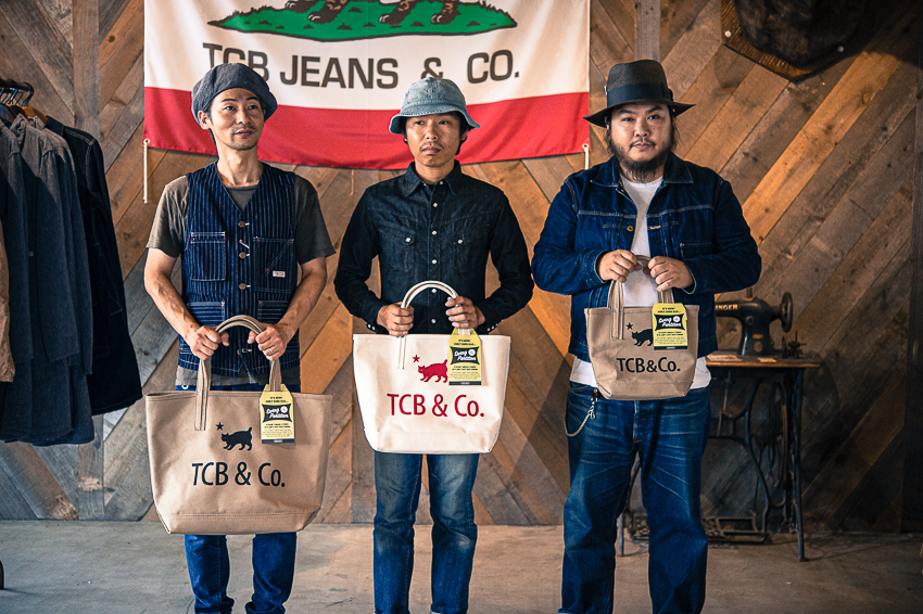 XX DEVELOPMENT and TCB JEANS COAL BAG | TCB jeans
