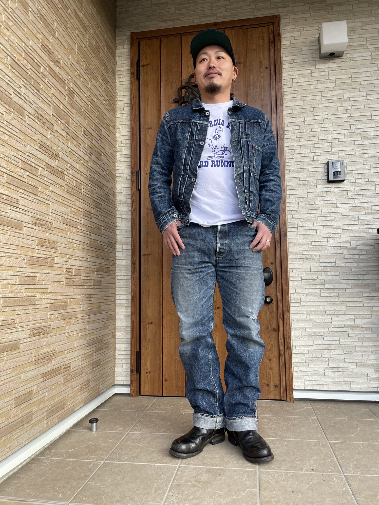 【ブランド】 最終価格tcbジーンズ S40´s Jacket jeans JKT46 w36 れなし